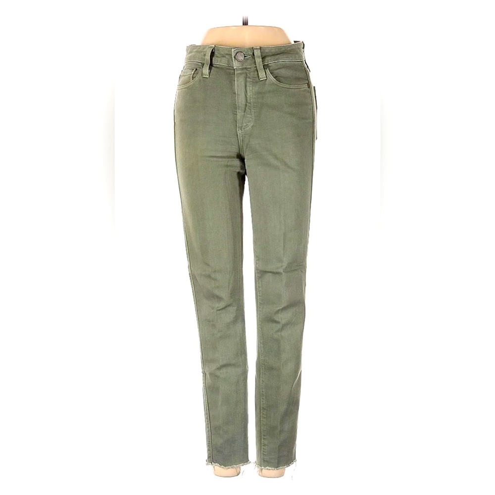 PAIGE Verdugo Ankle Jeans – Size 25 | Olive Green | women’s
